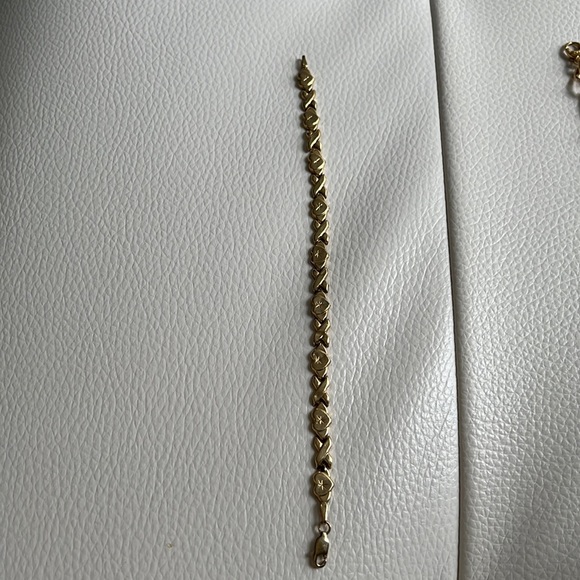 10kt yellow gold heart ❤️ and